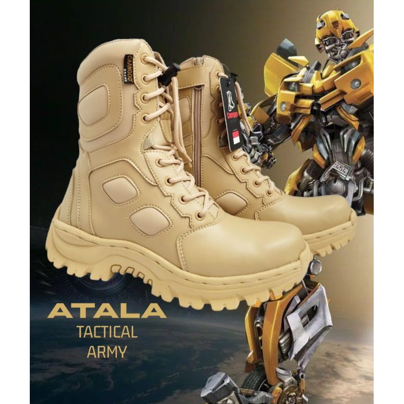 sepatu pdl tactical terbaru original caanggo dinas lapangan tahan air pecah dan retak