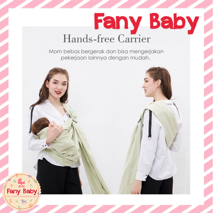 NATURAL MOMS PREMIUM BABY RING SLING