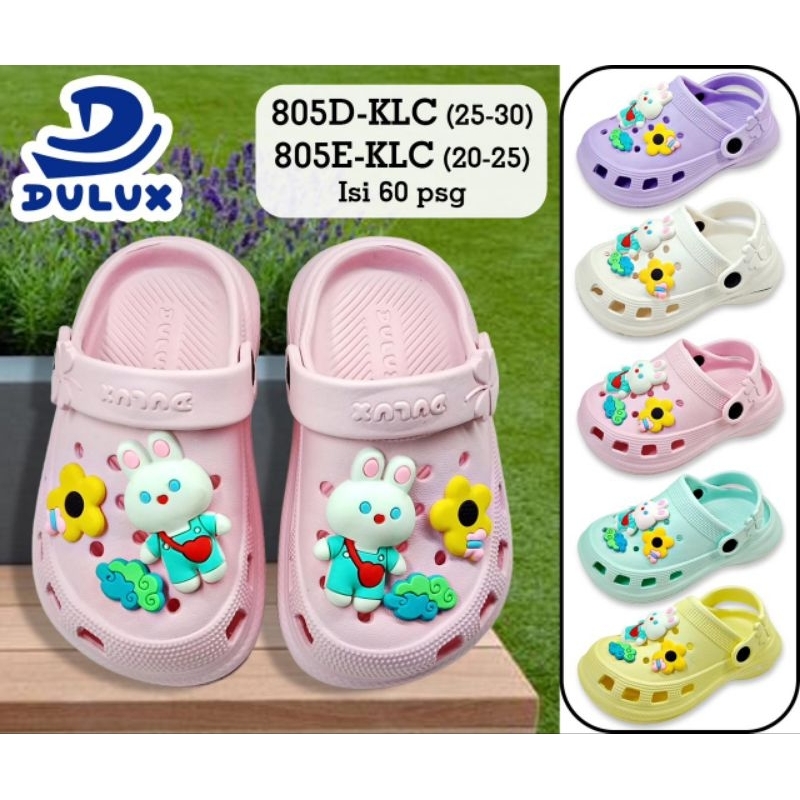 Sandal baim anak fuji usia 0-2,5TH jelly eva pareasi jibitz ringan empuk nyaman