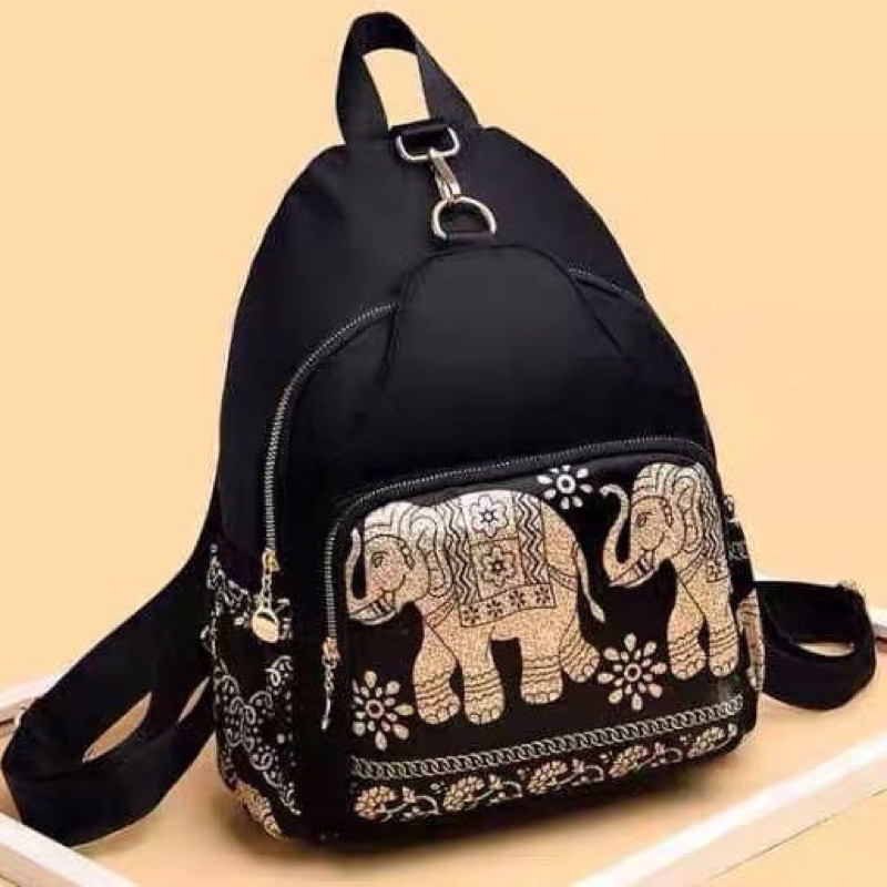 CB0814 TAS RANSEL WANITA IMPORT CHIBAO GAJAH