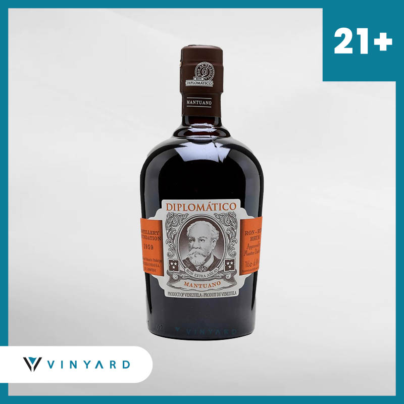 Diplomatico Mantuano Ron Extra Anejo Venezuela Rum 700 Ml