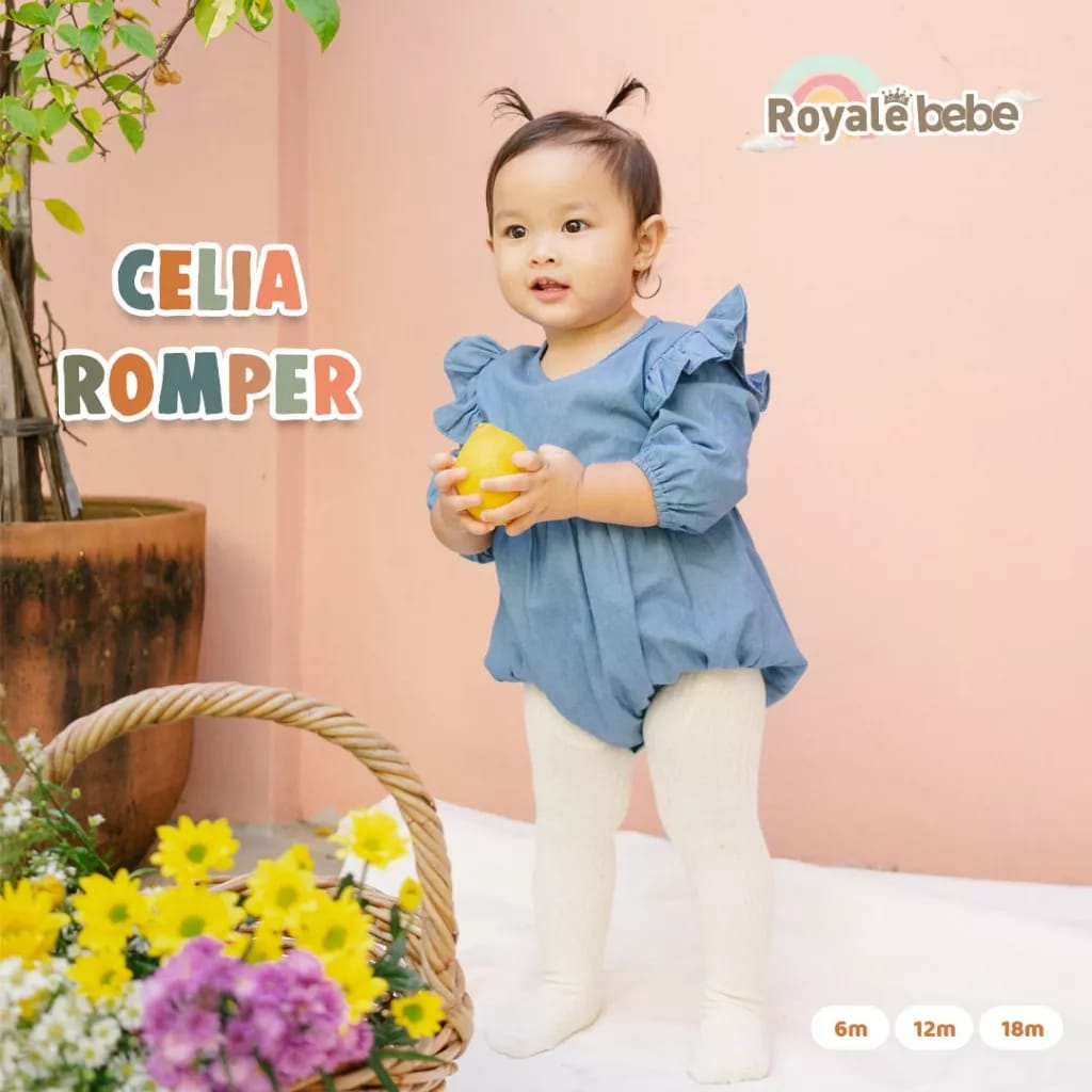 Royale bebe Celia Romper - Romper Anak (RB-CR)