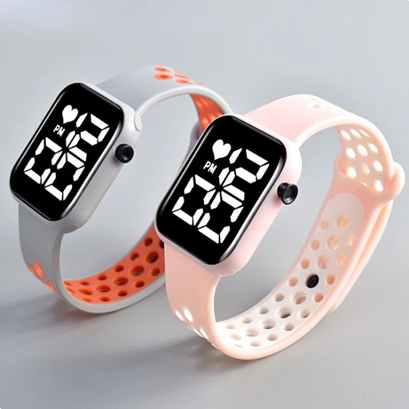 ELITEE ✅ JAM TANGAN LED DIGITAL RUBBER PRIA WANITA ELECTRONIC FASHION COUPLE ANAK REMAJA IMPORT PREMIUM WATCH LED MODEL SERIES 8 NEW BISA COD JAM TANGAN