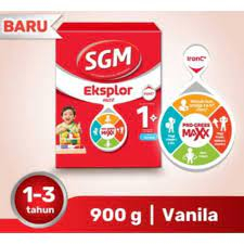 

SGM Eksplor 1+ dengan IronC Susu Pertumbuhan Rasa Vanilla 900GR