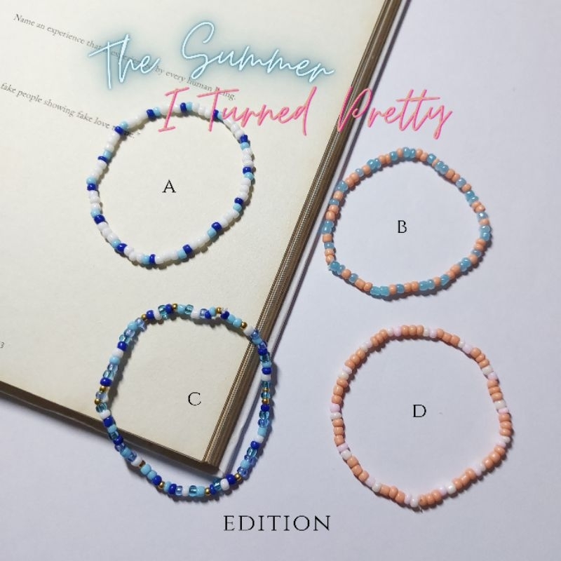 Beads Bracelets "The Summer I Turned Pretty" Edition