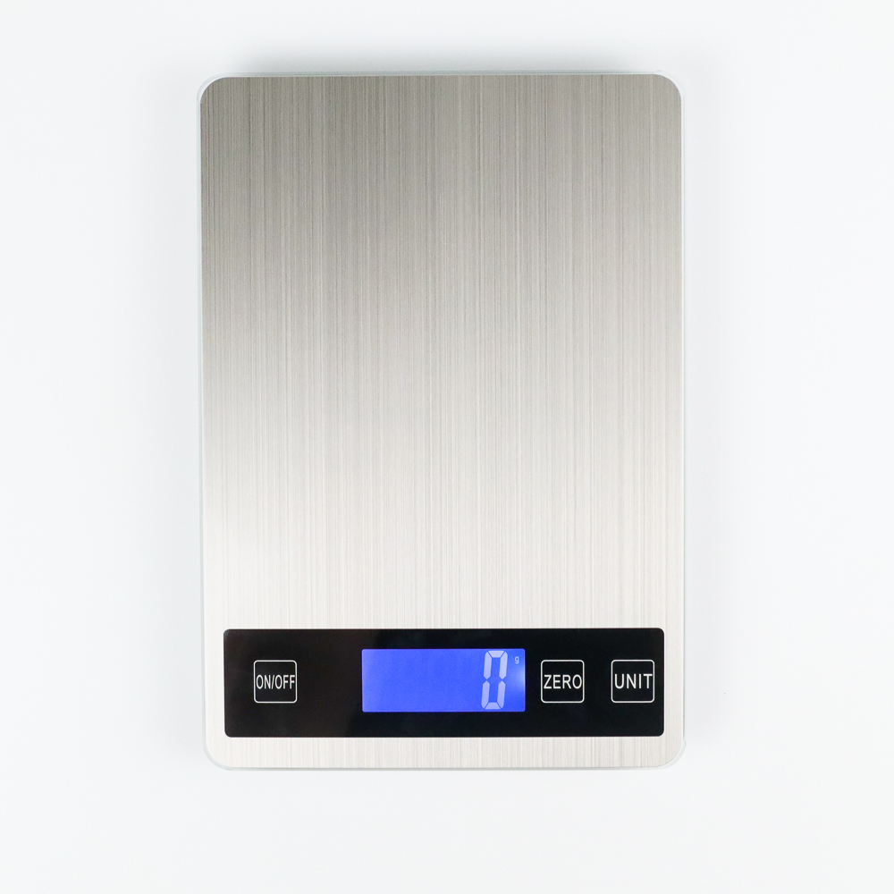 Timbangan Dapur Digital Kitchen Scale 15kg Akurasi 1g - JJ210 - Silver