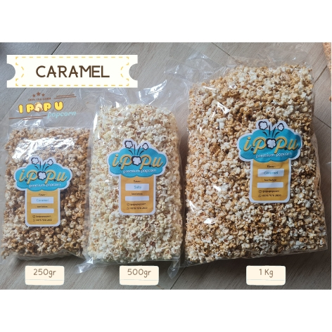 

POPCORN BIOSKOP CARAMEL / POPCORN CGV - I POP U Premium Popcorn cemilan anak popcorn TANPA PENGAWET / Makanan ringan anak dan keluarga