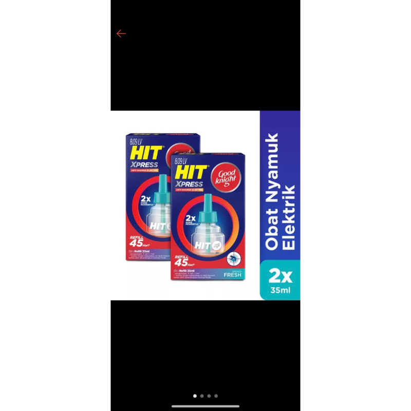 Hit Good Knight Xpress Refill 45 hr X2/Hit Good Knight classic