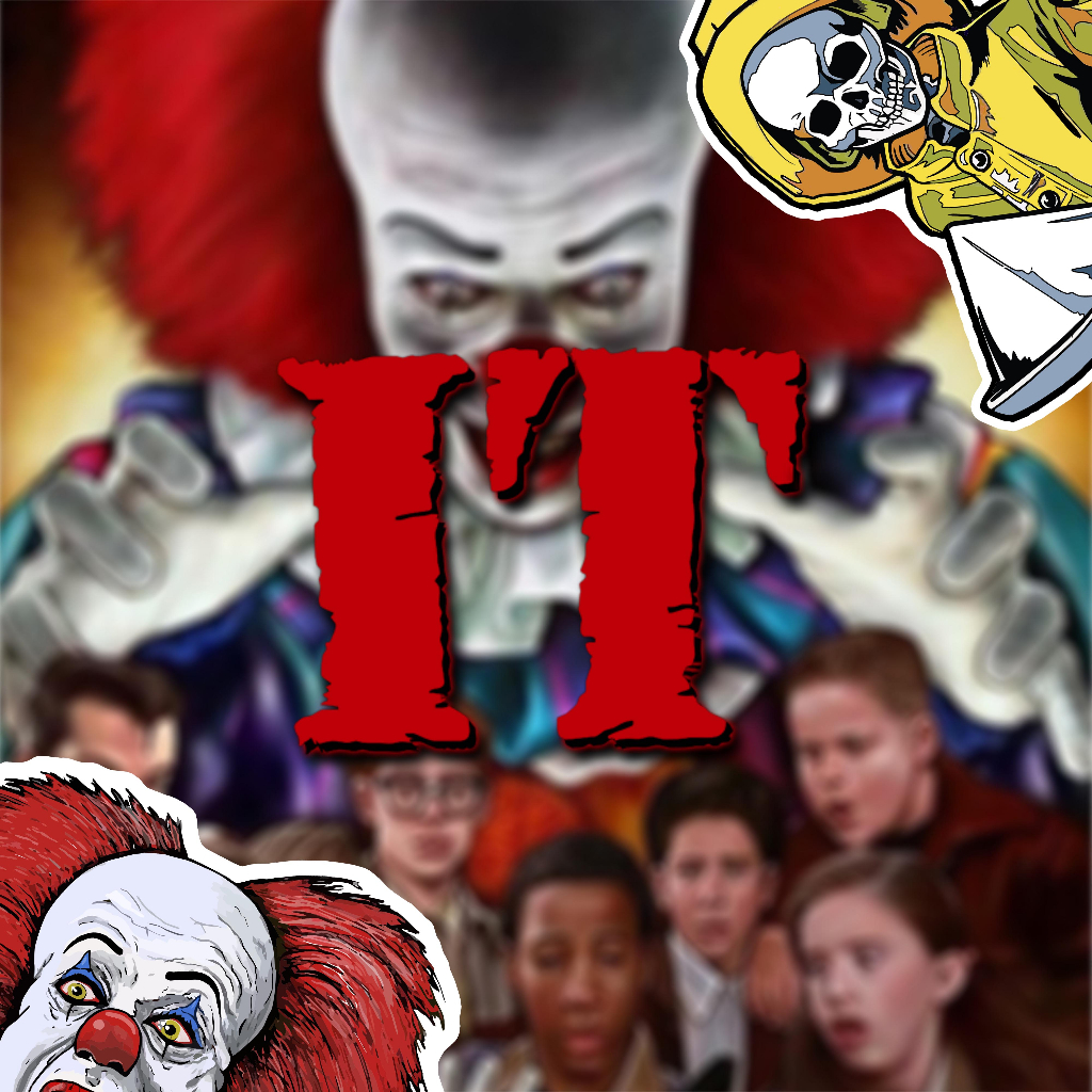 

Pennywise IT Stiker Set Movie Sticker