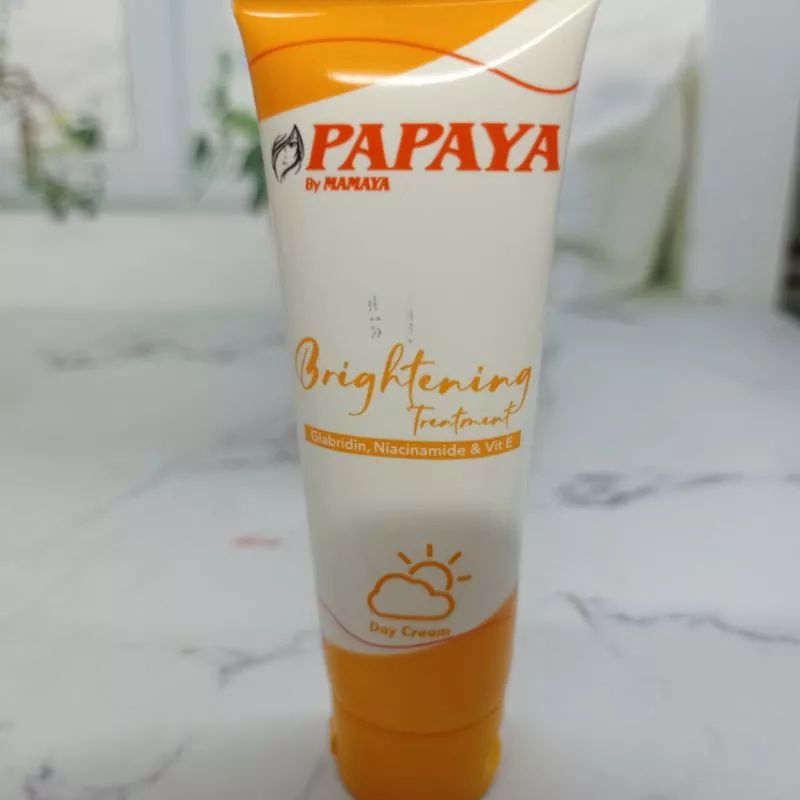 3in1 Paket Cream Papaya by Mamaya (Facial Wash Cream Siang &amp; Malam)