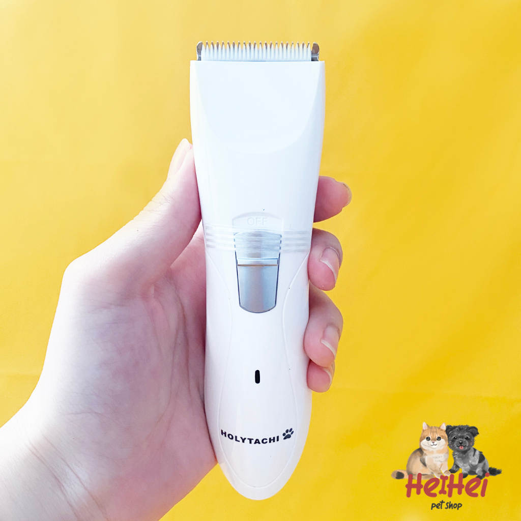 Holytachi Pet Hair Clipper 1000mA / Mesin Alat Cukur Bulu Anjing Kucing Lebat / Pet Hair Trimmer / Alat Cukur Rambut Anjing Kucing Hewan