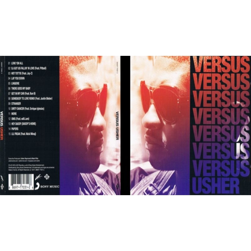 Usher cd album versus 2010