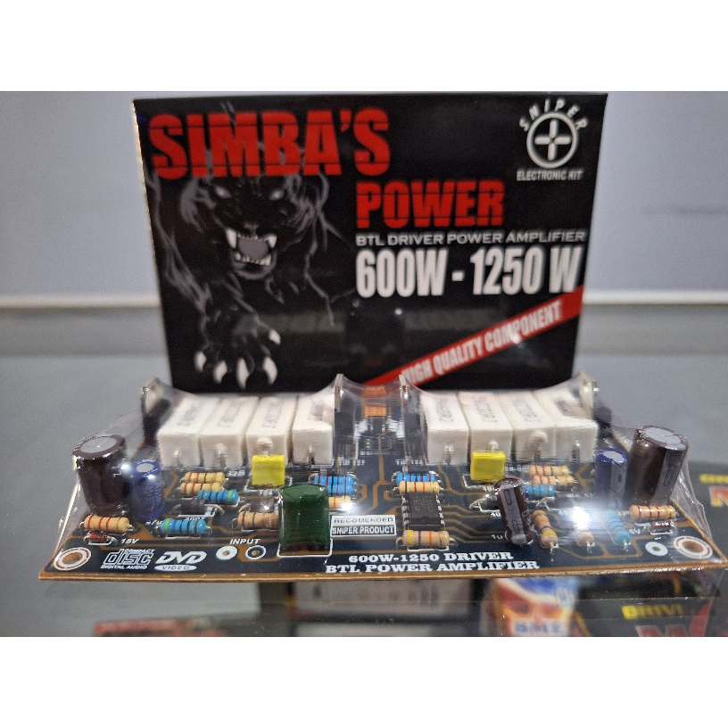 POWER BTL KIT SUPER DRIVER 600-1250W SIMBA'S