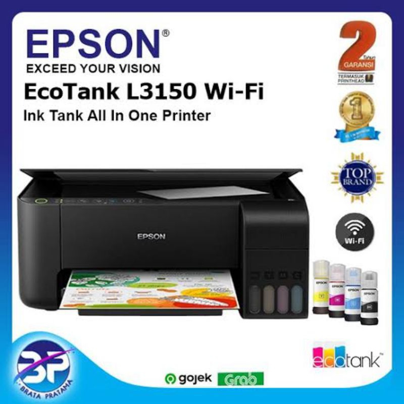 Printer Epson  L3150 normal siap Pakai (second)