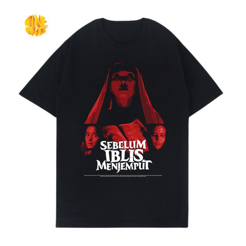 Kaos Sebelum Iblis Menjemput | Kaos Film | Kaos Film Cine Goods | Movie T-Shirt | Kaos Horror