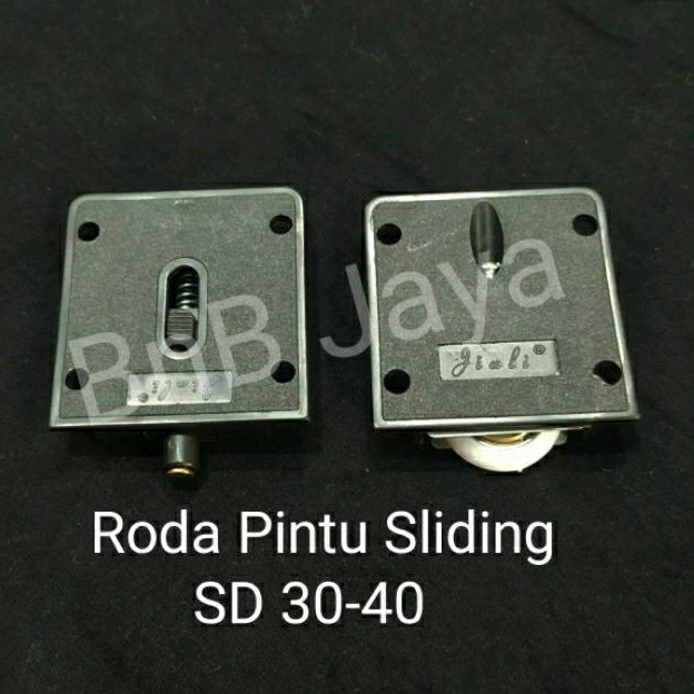 Roda Pintu SD 30-40 Biasa u/Rel Sliding Pintu/Lemari (sama SD 31-41) Bukan Huben