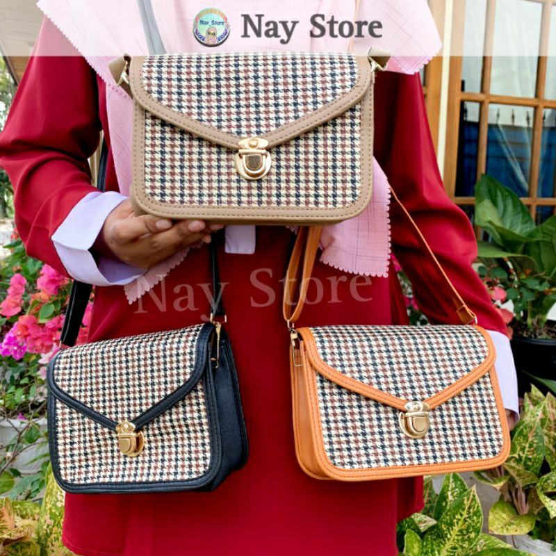 TAS WANITA KOREA | TAS SLING BAG | TAS SELEMPANG | TAS CEWEK