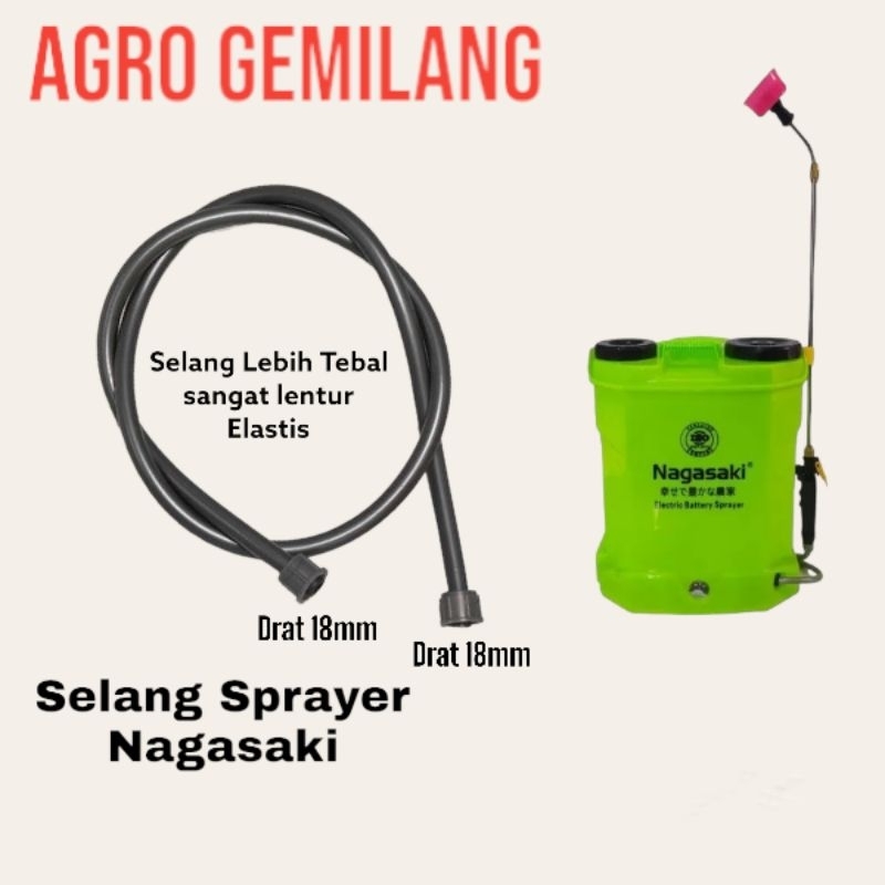 Selang sprayer elektrik Nagasaki Nagawa Yokohama selang tangki semprot elektrik