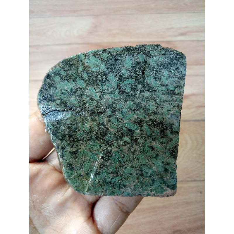 Rough Bahan Jasper Papua Motif Turquoise