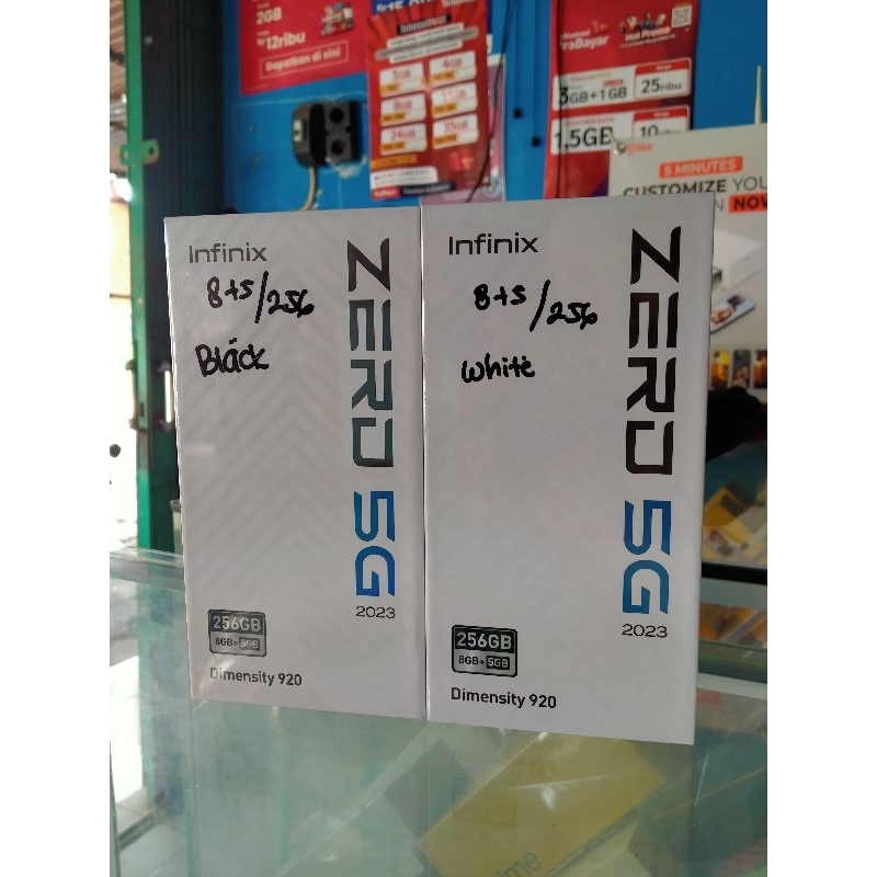 infinix zero 5G 2023 ram 8/256gb baru