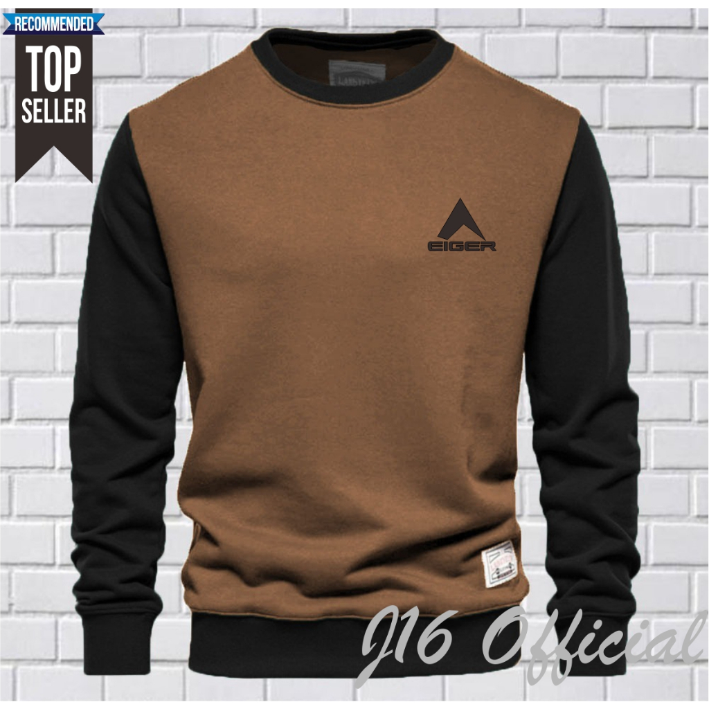 CREWNECK Jaket Distro Sweater Oblong Pria Wanita FLEECE TEBAL PREMIUM