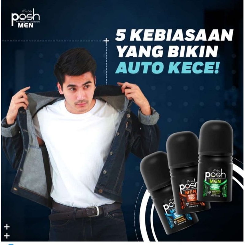 POSH MEN 150ml / Minyak Wangi POSH