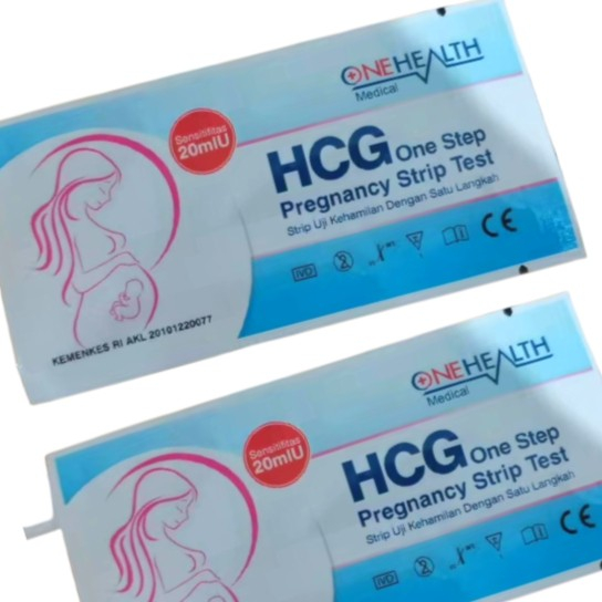 Alat Tes Test Cek Kehamilan Hamil ONEHEALTH GEA STERIL GP Care Test Pack Tespack Hcg Eceran