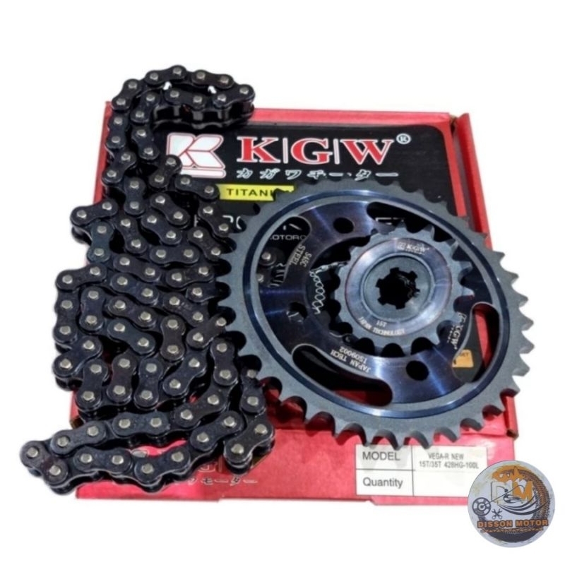 Gir Paket Vega zr  KGW (15T/40T) 428HG-108 Gir Set Vega zr