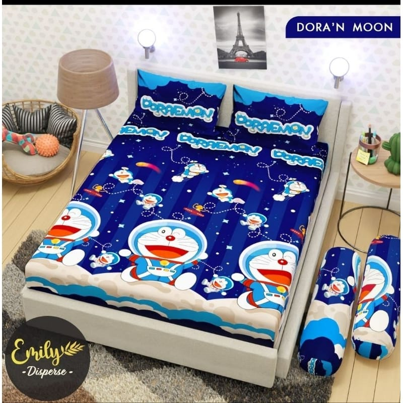 Sprei karakter home made size 180cm x 200cm tinggi 20cm dan 120cmx200cm tinggi 20cm