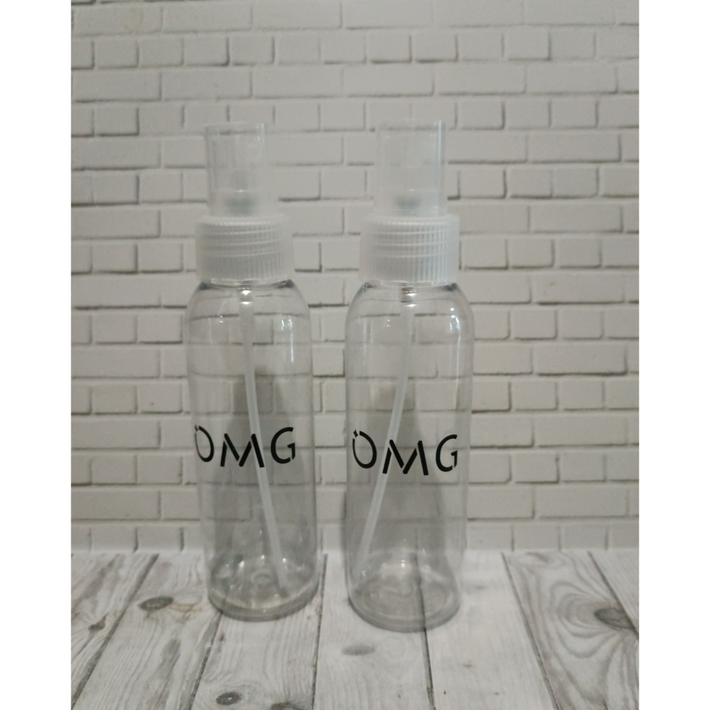 Botol Spray 100ML // OMG Botol Spray Transparant