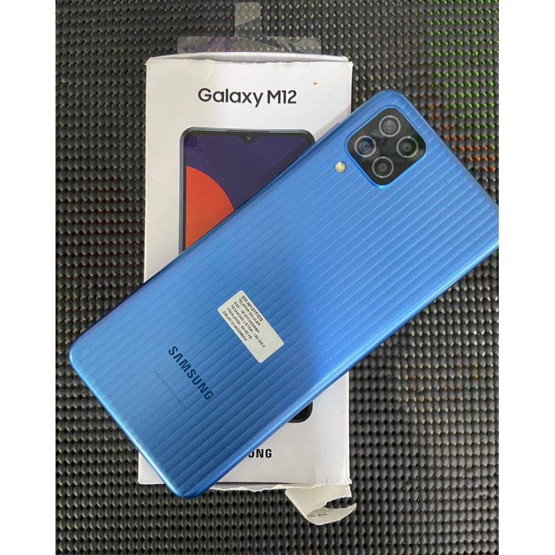Samsung galaxy M12 4/64gb second mulus eks garansi resmi