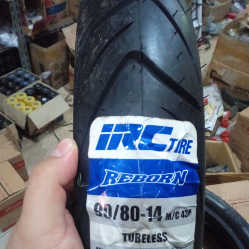 Ban Matic IRC 90/80-14 Tubeless M/C 43P