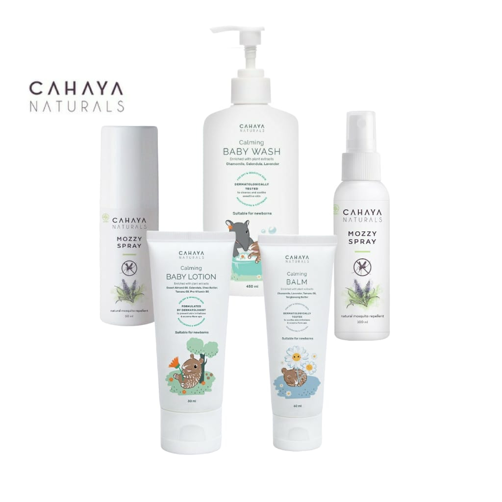 Cahaya Naturals Baby Skincare Calming Balm (Eczema &amp; Rash Cream) 30 ml Cahaya Naturals - Salep Gatal dan Diaper Cream Body Lotion Mozzy Spray Body Wash cahaya Naturals