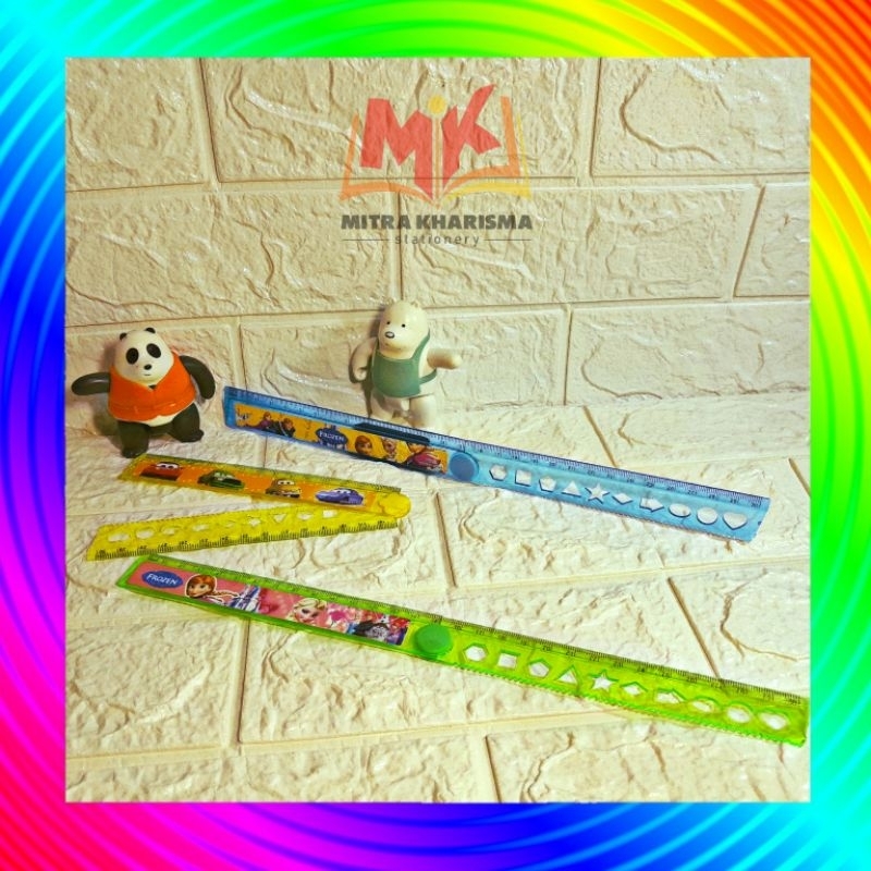 

Penggaris Lipat 30 cm Tebal Karakter Lucu Fancy