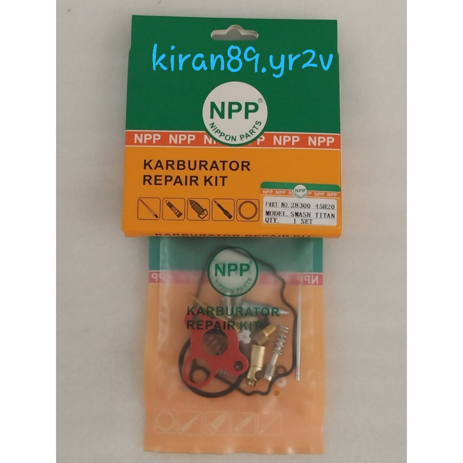 Reparkit karburator dalaman karbu Smash titan