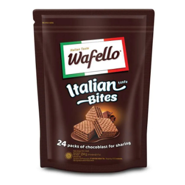 Wafello Bites Wafer Chocolate 234g(24pcs)