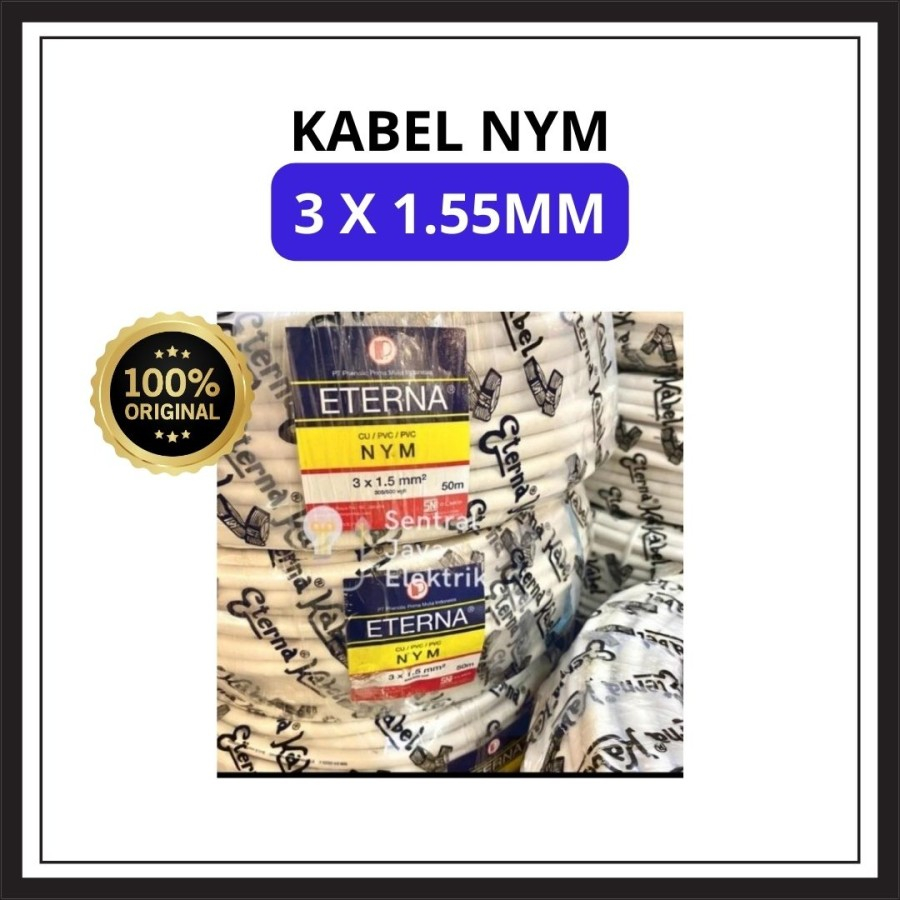 KABEL NYM ETERNA METERAN / HARGA PER METER