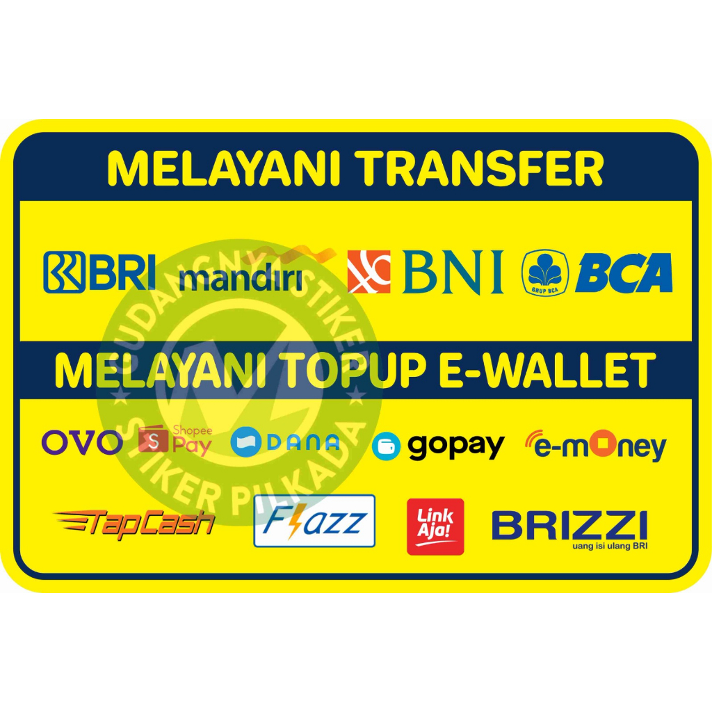 

STIKER VINYL HIASAN KONTER ONLINE BESAR
