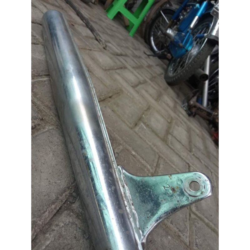 knalpot exhaust yamaha v80 v75 ORI copotan motor