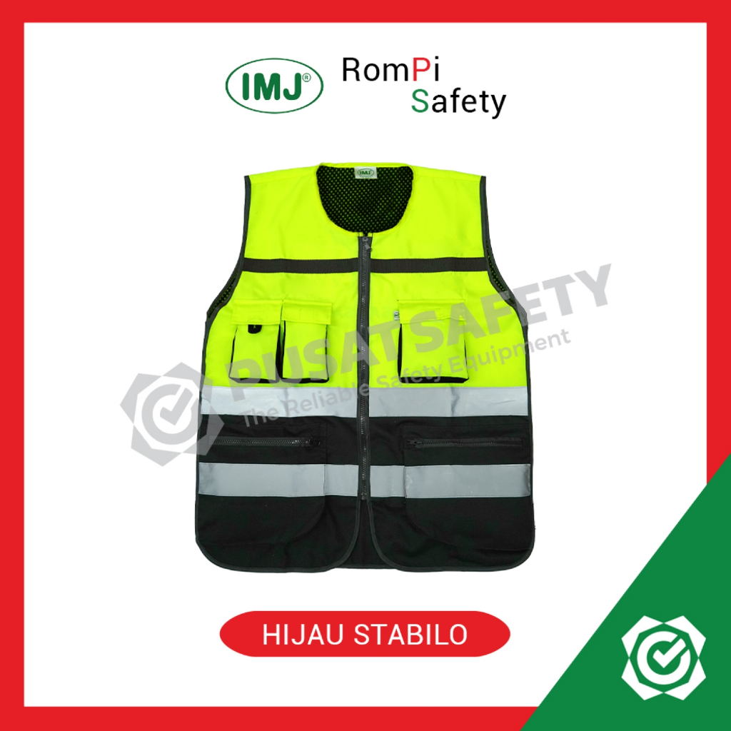 Rompi Safety 5 Kantong Kombinasi IMJ