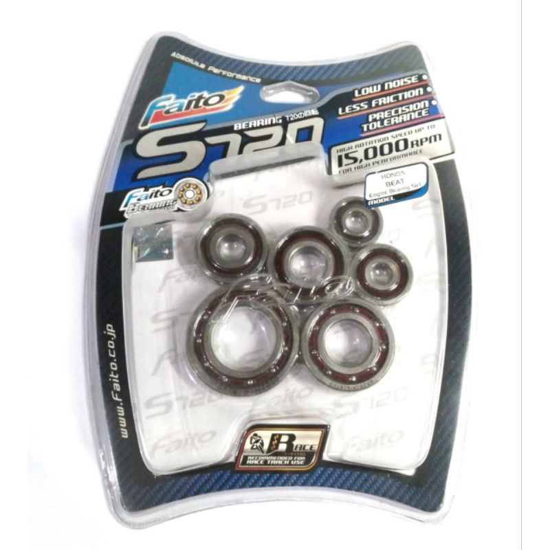 bearing fullset beat karbu faito s720