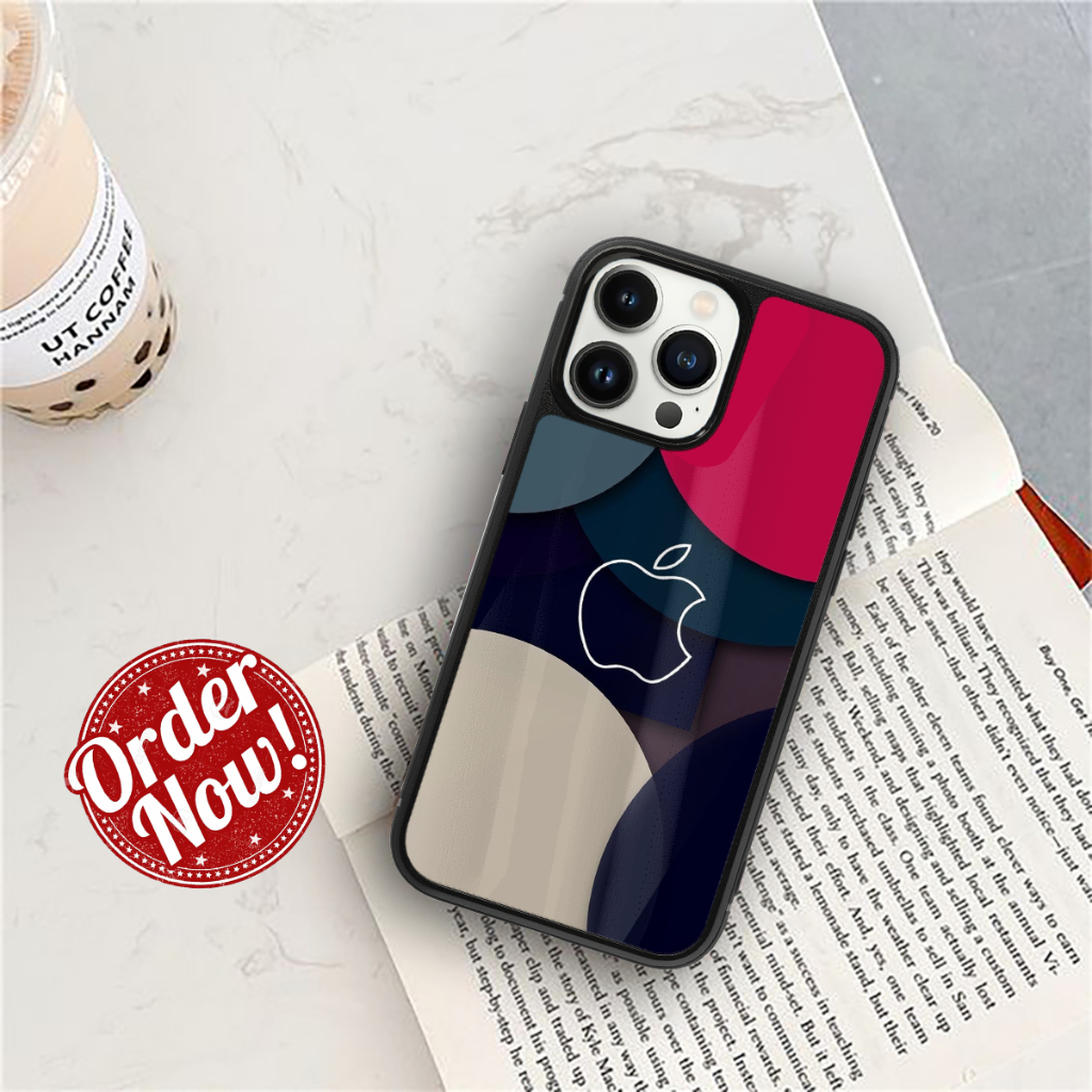 [OR11]Case Kilau Iphone 13 PRO MAX | Casing Hp Glossy | Motif APPLE