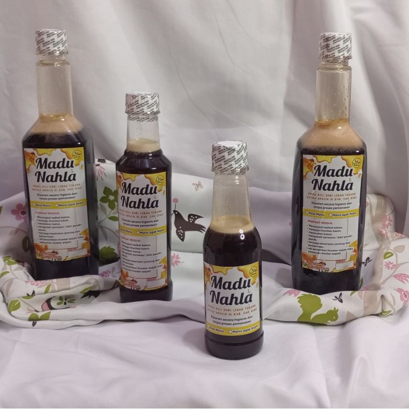 

Madu Asli Riau Lebah Akasia Madu Nahla 450gr
