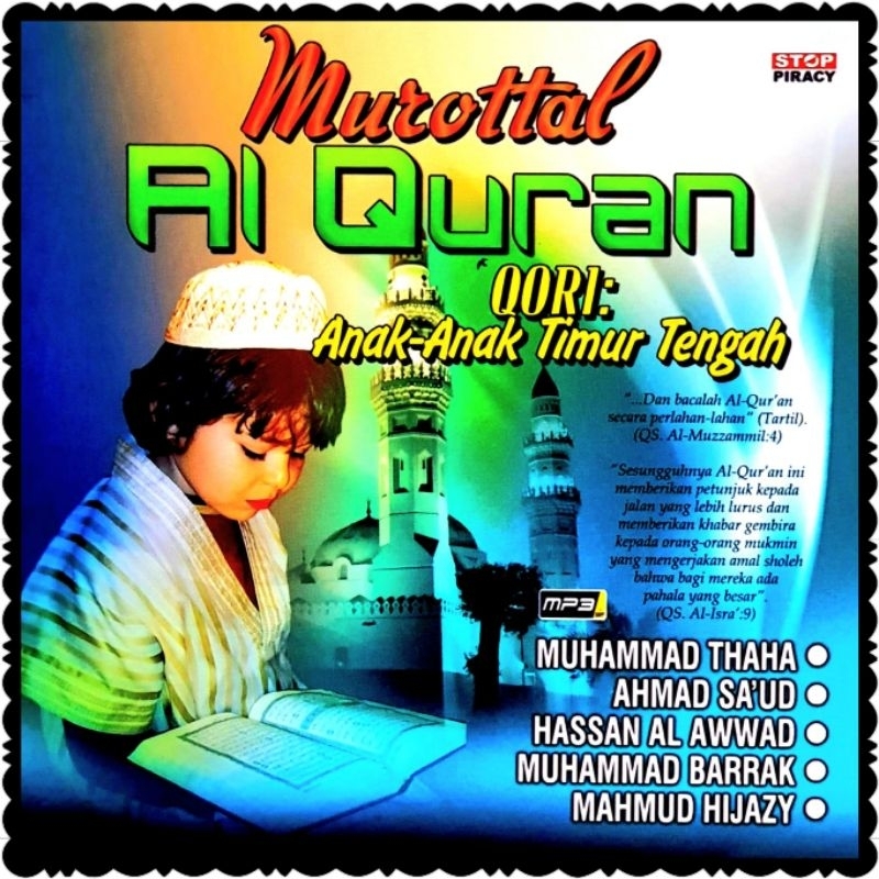 KASET CD MP3 MUROTTAL ANAK-MP3 MUROTTAL ISLAMI-MP3 MUROTTAL 30 JUZ SURAT PILIHAN-MP3 MUROTTAL AL QUR