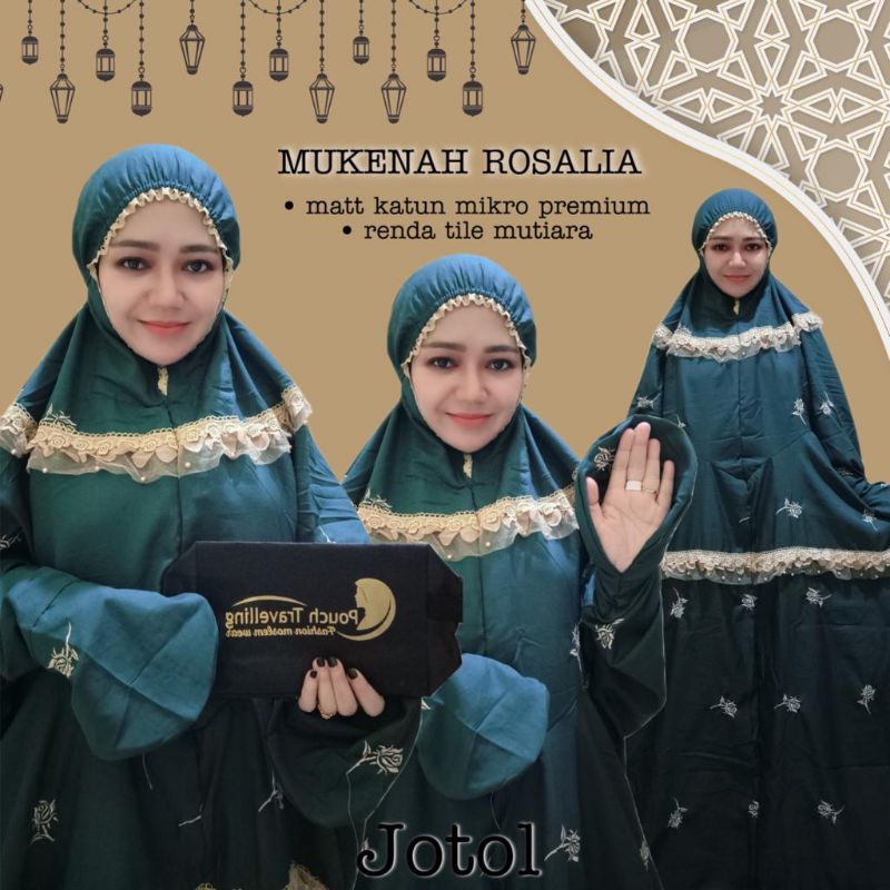 MUKENA TERUSAN ROSALIA KATUN MIKRO