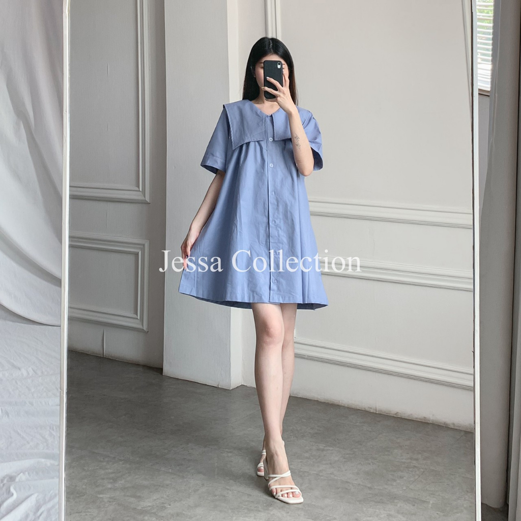 Premium Drycel Collar Dress TH 711 COTTON