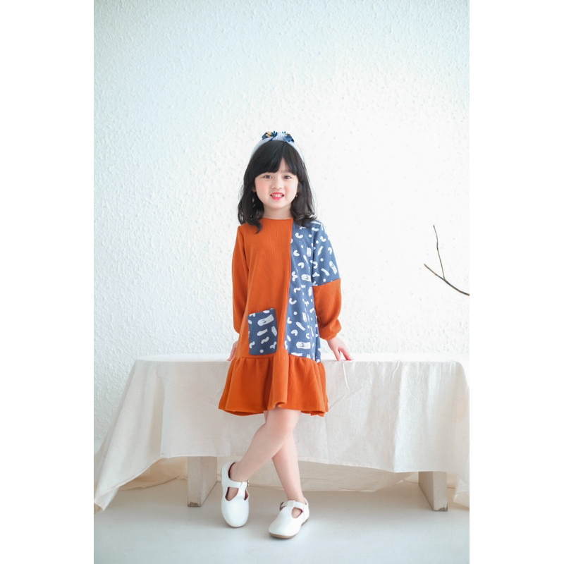 TOBELI SHADA GIRL DRESS ANAK PEREMPUAN BAJU COUPLE ANAK 1-10 TAHUN