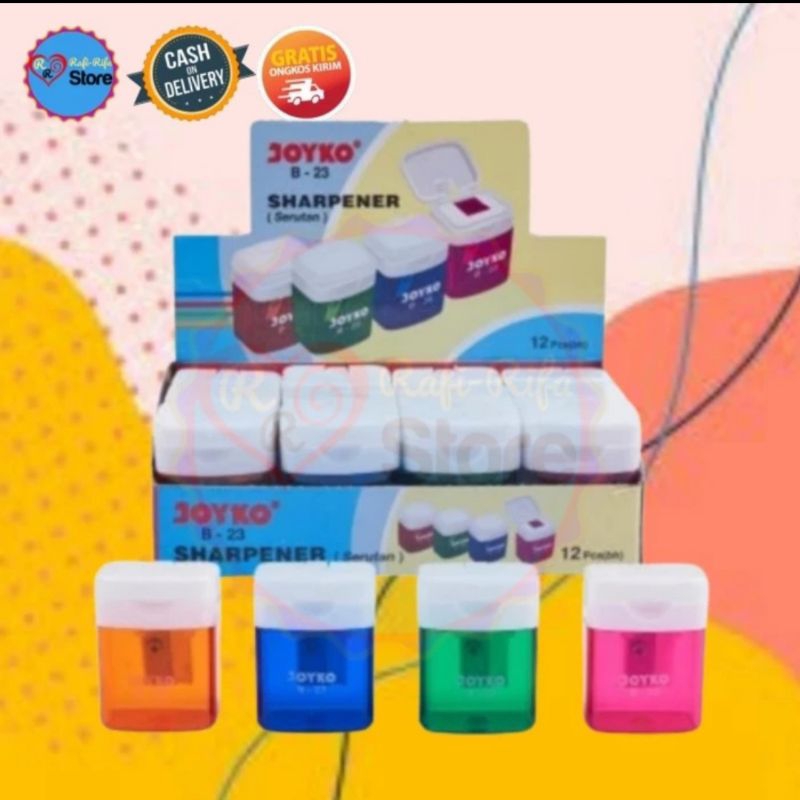 

Rautan Pensil Serutan Pensil Sharpener B23 Joyko