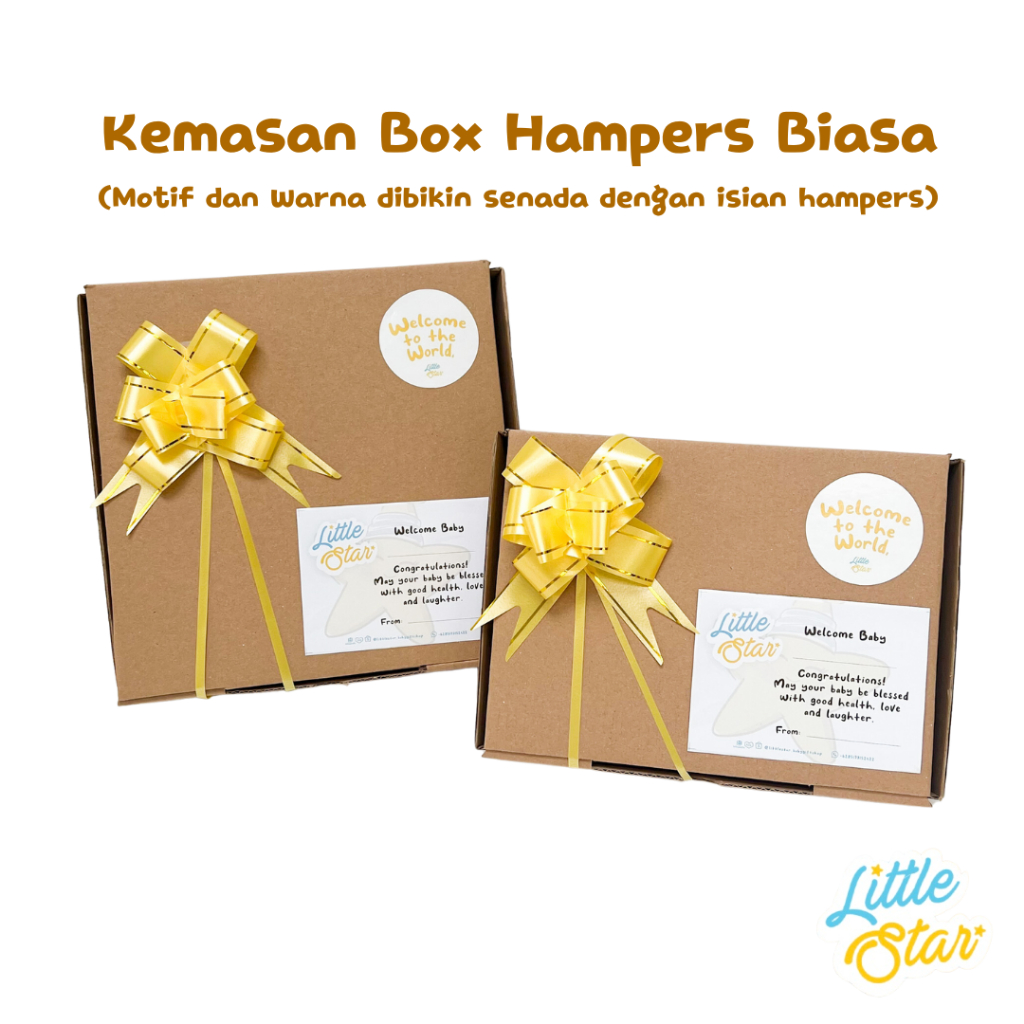 LS Set E Hampers Bayi Newborn Baby Gift Set Unisex Kado Parcel Lahiran Bayi Baru Lahir Laki Perempuan 0 6 Bulan