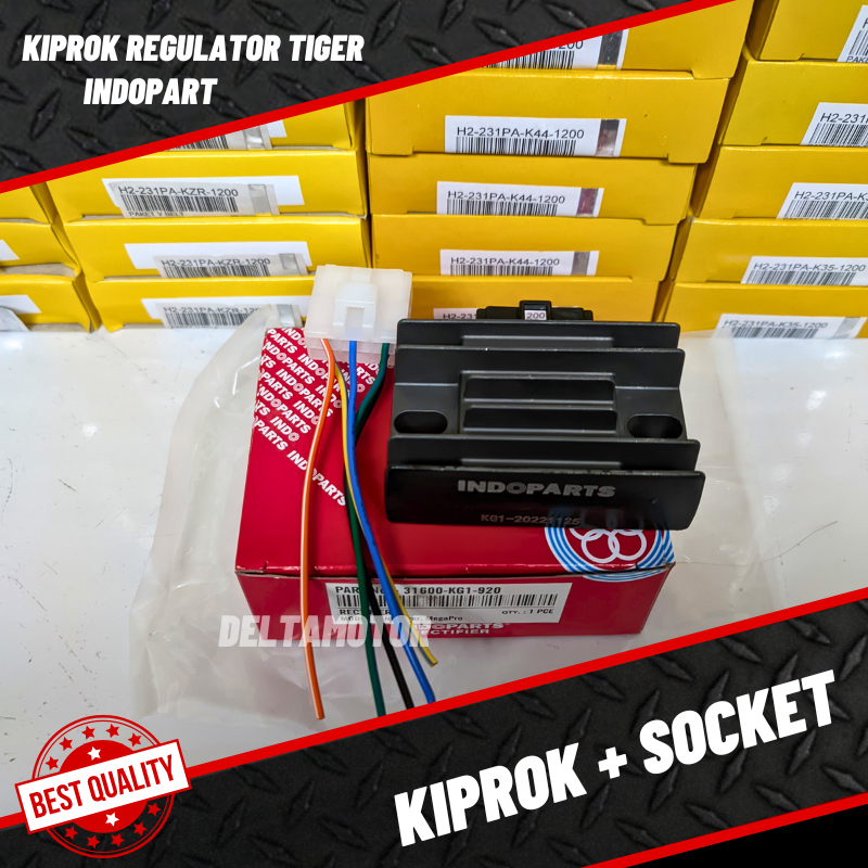 Kiprok Rectifier Regulator KG1 Indoparts Tiger Megapro Old Lama Megapro New Tiger Revo Nmax